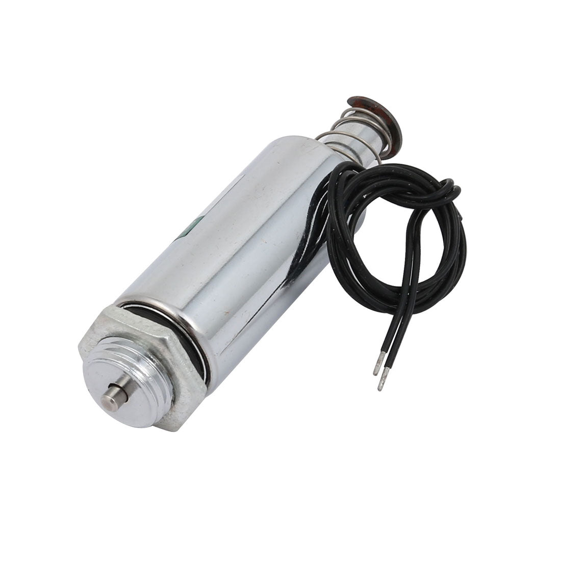 uxcell Uxcell DC 12V Push Type Tubular Linear DC Solenoid Electromagnet Magnet XRN-19/42TL