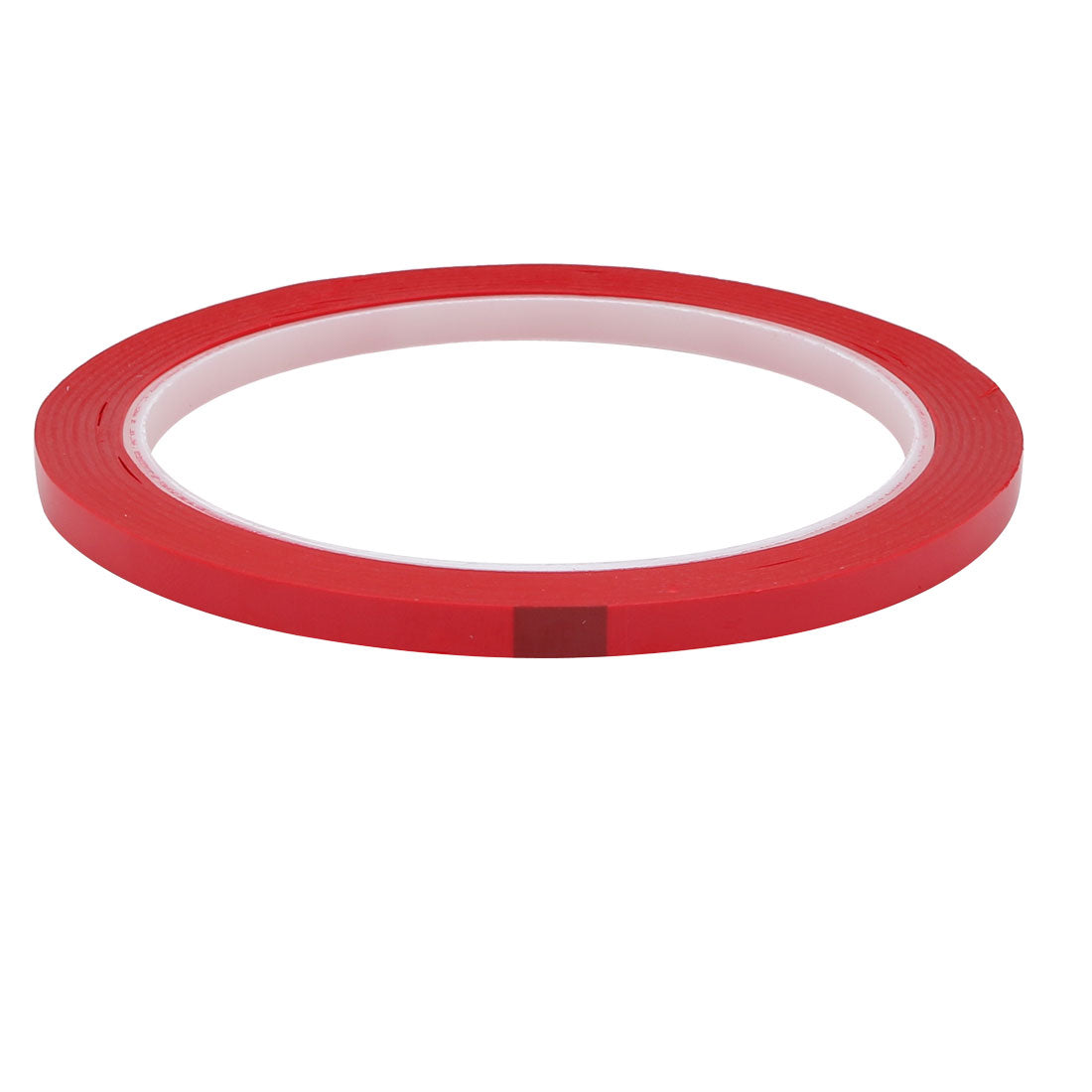 uxcell Uxcell 5 Pcs 5mm Wide 50 Meters Long PET Self Adhesive Electrical Insulation Tape Red