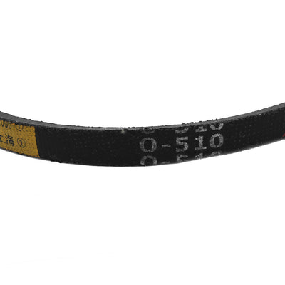 Harfington Uxcell O-510 Rubber Transmission Drive Belt V-Belt 10mm Wide 6mm Thick for Washing Machine