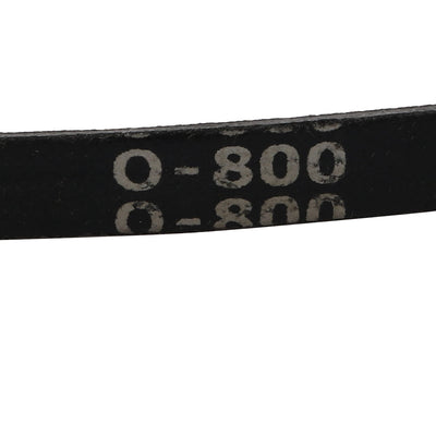 Harfington Uxcell O800 Rubber Transmission Drive Belt V-Belt 9mm Wide 6mm Thick for Washing Machine