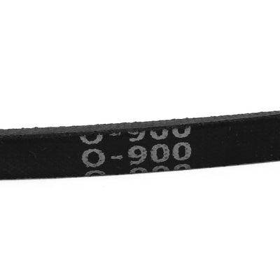 Harfington Uxcell O-900 Rubber Transmission Drive Belt V-Belt 9.2mm Wide 6mm Thick for Washing Machine