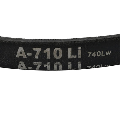 Harfington Uxcell A710 Rubber Transmission Drive Belt V-Belt 8mm Thick 710mm Inner Girth for Washing Machine
