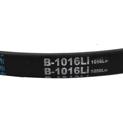Harfington Uxcell B1016 17mm Width 11mm Thickness Rubber Transmission Drive Belt V-Belt for Washing Machine