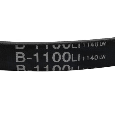 Harfington Uxcell B1100 17mm Width 11mm Thickness Rubber Transmission Drive V-Belt