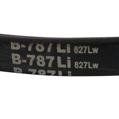 Harfington Uxcell B787 17mm Width 11mm Thickness Rubber Transmission Drive V-Belt