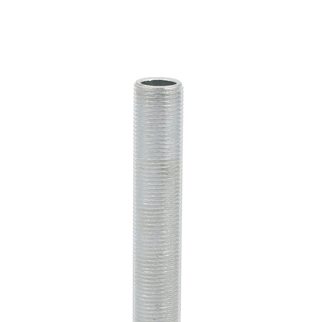 uxcell Uxcell M12 Full Threaded Lamp Nipple Straight Pass-Through Pipe Connector 140mm Length