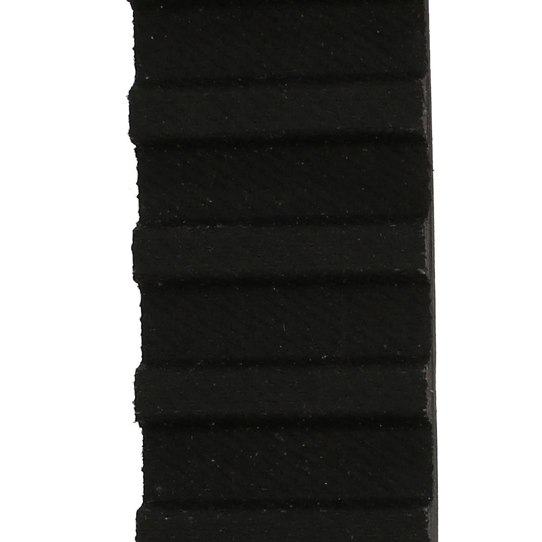 uxcell Uxcell 263L 70 Teeth 20mm Width 9.525mm Pitch Stepper Motor Rubber Timing Belt Black