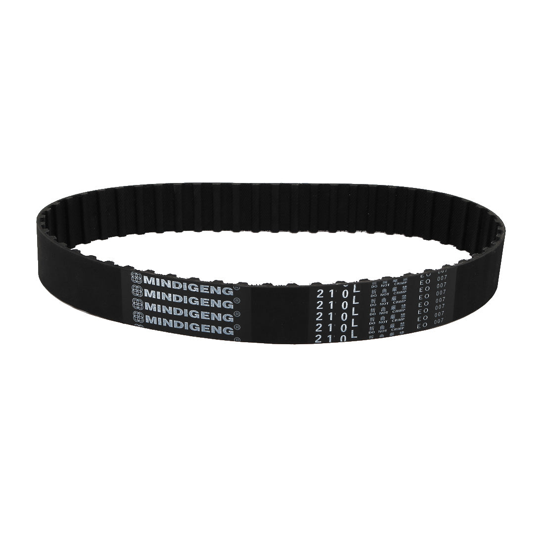uxcell Uxcell 210L 56 Teeth 25mm Width 9.525mm Pitch Rubber Timing Belt for Stepper Motor
