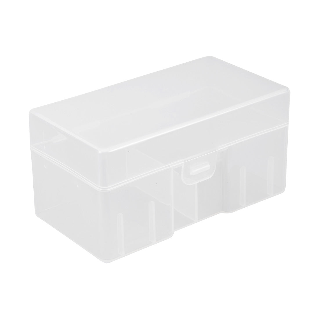 uxcell Uxcell Clear Plastic Rectangle Storage Box Case Container Holder f 12 x 9V Battery