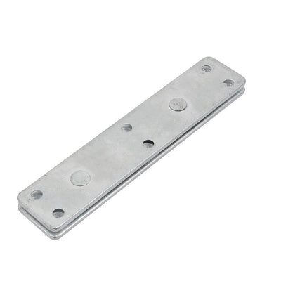Harfington Uxcell 5-inch Length No-Mortise Bed Hinge Rail Bracket Connecting Fittings 2 Sets