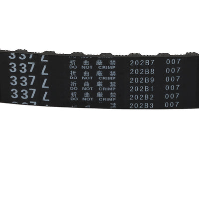 Harfington Uxcell 337L 90 Teeth Stepper Timing Belt Rubber Geared-Belt 857mm Perimeter 20mm Width