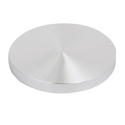 Harfington Uxcell 90mm Diameter 10mm Thickness M10 Thread Aluminum Disc Hardware for Glass Table