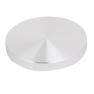 Harfington Uxcell 95mm Diameter 10mm Thickness M10 Thread Hollow Aluminum Disc Polished Finish