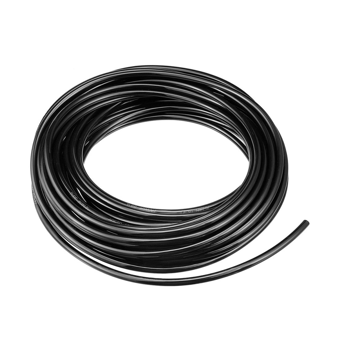uxcell Uxcell 8mm X 5mm Pneumatic Air PU Hose Pipe Tube 10 Meter 32.8ft Black