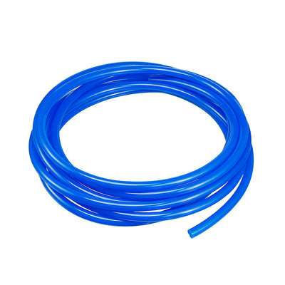 Harfington Uxcell 6mm X 4mm Pneumatic Air PU Hose Pipe Tube 5 Meter 16.4ft Blue