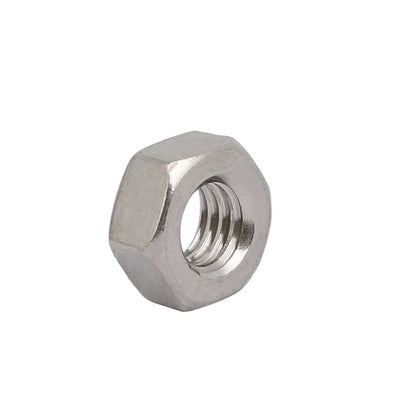 Harfington Uxcell 12pcs M6 x 1mm Pitch Metric Thread 304 Stainless Steel Left Hand Hex Nuts