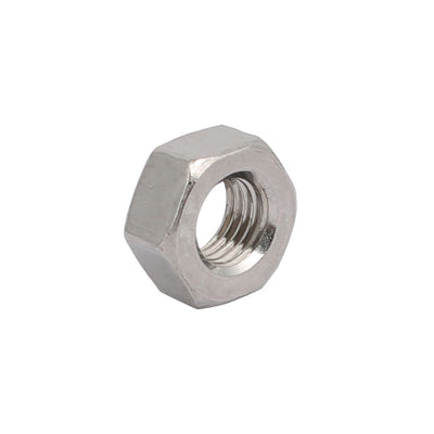 Harfington Uxcell 10pcs M6 x 0.75mm Pitch Metric Fine Thread 304 Stainless Steel Hex Nuts