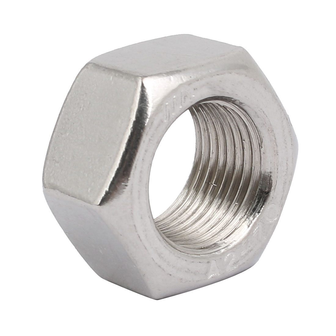 uxcell Uxcell Hex Nuts, M18x1.5 UNF 304 Stainless Steel Thread Hexagon Nut 4pcs