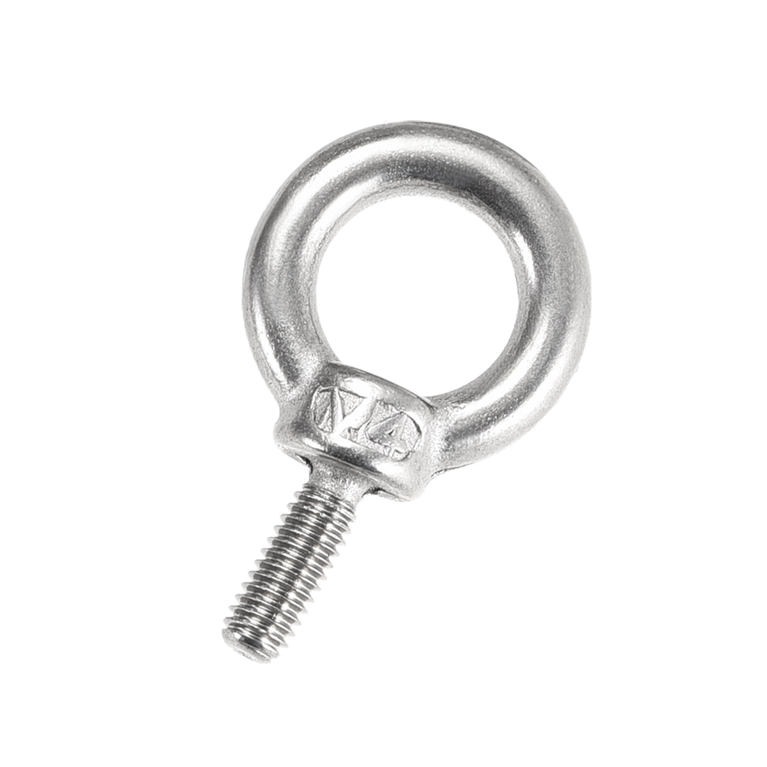 uxcell Uxcell 10 Pcs M4x11mm Thread 11mm Inside Dia 19mm Outside Dia 304 Stainless Steel Lifting Eye Bolt