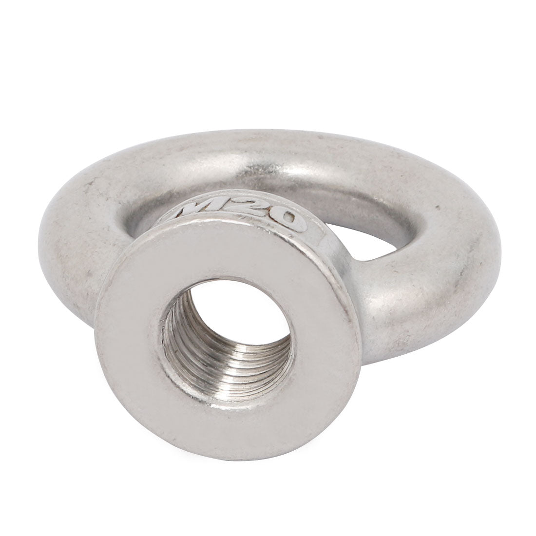 uxcell Uxcell M20 Female Thread 316 Stainless Steel Ring Shaped Lifting Eye Bolt Nut