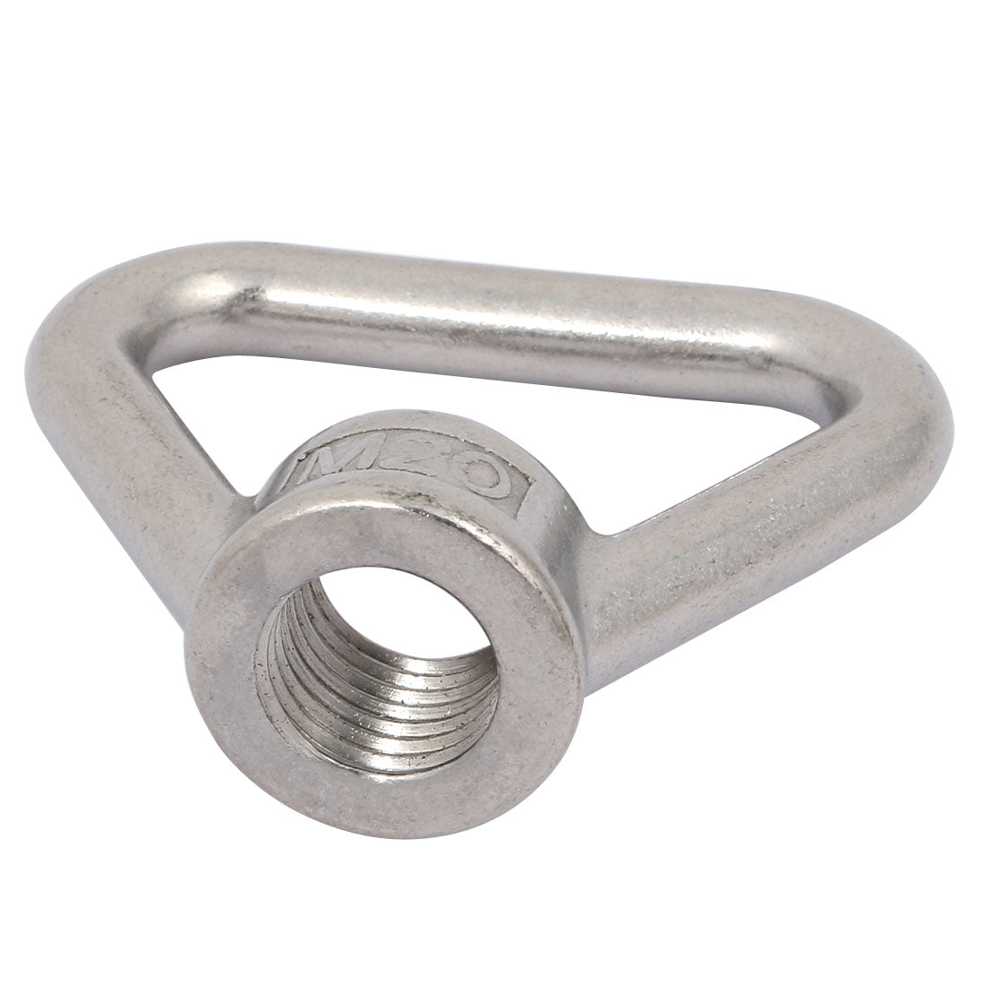 uxcell Uxcell M20 Thread 304 Stainless Steel Triangle Ring Shaped Lifting Eye Bolt Nut