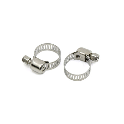 Harfington Uxcell 50Pcs 13-19mm Adjustable Stainless Steel Car  Gear Hose Pipe Clamp Clips