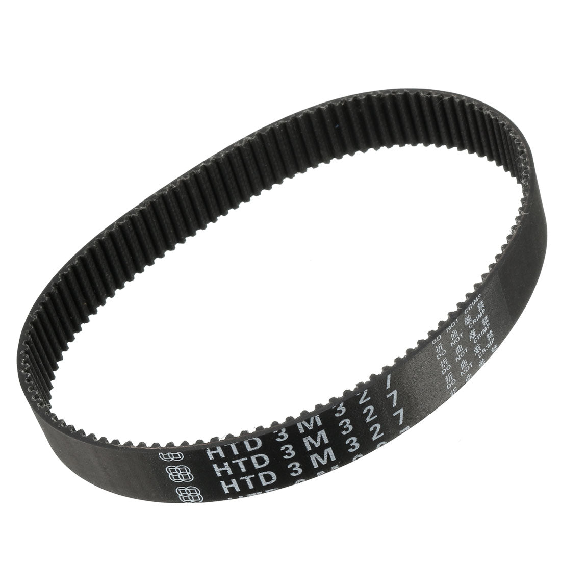 uxcell Uxcell HTD3M 109 Teeth Engine Timing Belt Rubber Geared-Belt 327mm Girth 15mm Width