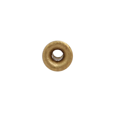 Harfington Uxcell 500pcs M1.7x4mm Brass Plated Metal Hollow Eyelets Rivets Gold Tone