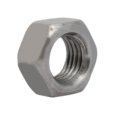 Harfington Uxcell 4pcs M20 Thread 2.5mm Pitch Metric Carbon Steel Left Hand Hex Nut