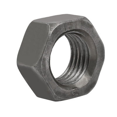 Harfington Uxcell 4pcs M22 Thread 2.5mm Pitch Metric Carbon Steel Left Hand Hex Nut
