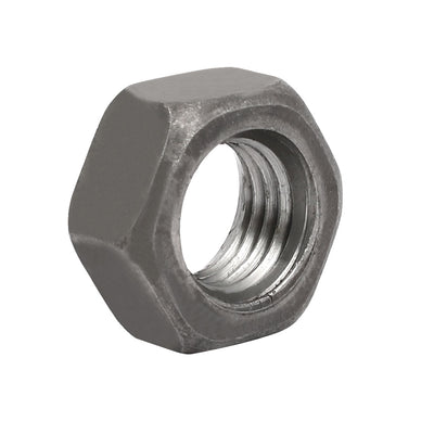 Harfington Uxcell 10pcs M12 x 1.5mm Pitch Metric Fine Thread Carbon Steel Left Hand Hex Nuts