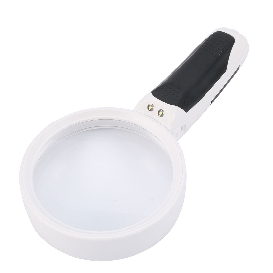 uxcell Uxcell Lighted Illuminated Magnifier Handheld Magnifying Glass 20X w LED Light