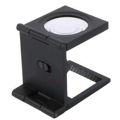 Harfington Uxcell Portable Magnifier Illuminated Magnifier Magnifying Glass Lens 10X W LED Light