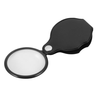 Harfington Uxcell Pocket F6X Magnifying Magnifier Glass Lens W Rotating Protective