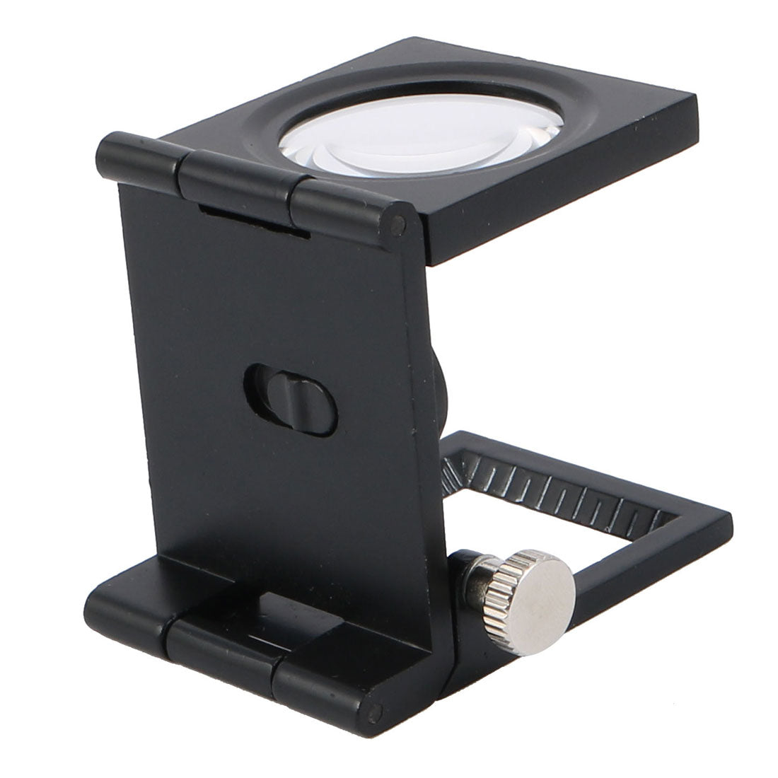 uxcell Uxcell Foldable Portable Magnifier Illuminated Magnifier Magnifying Glass 10X W LED Light