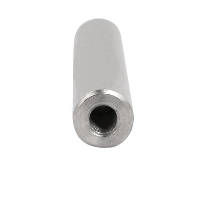 Harfington Uxcell 304 Stainless Steel M6 Female Thread 12mm x 70mm Cylindrical Dowel Pin 2pcs