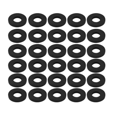 Harfington Uxcell Nitrile Rubber Flat Washers for Screw Bolt Thick Assortment Pack of 30