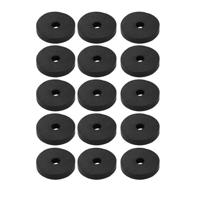 uxcell Uxcell Nitrile Rubber Flat Washers for Screw Bolt Thick Assortment Pack of 15