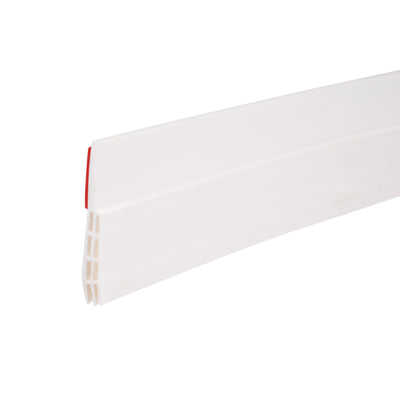 Harfington Uxcell Door Sweep Weather Stripping Bottom Seal Strip 2" Width x 36" Length White