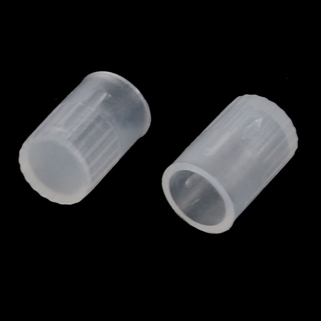 uxcell Uxcell 40Pcs 6mm Inner Dia PE Plastic End Cap Bolt Thread Protector Tube Cover