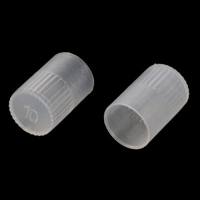 Harfington Uxcell 100Pcs 10mm Inner Dia PE Plastic End Cap Bolt Thread Protector Tube Cover
