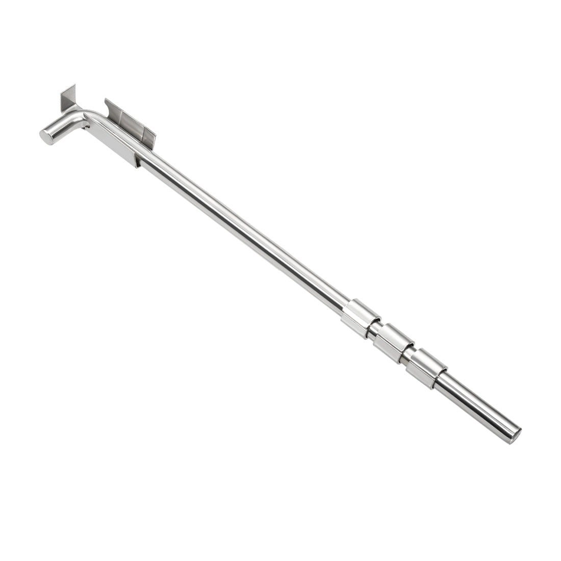 uxcell Uxcell 320mm Length 11mm Dia 201 Stainless Steel Welding Mounting Gate Latch Drop Rod