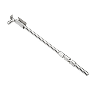 Harfington Uxcell 320mm Length 11mm Dia 201 Stainless Steel Welding Mounting Gate Latch Drop Rod
