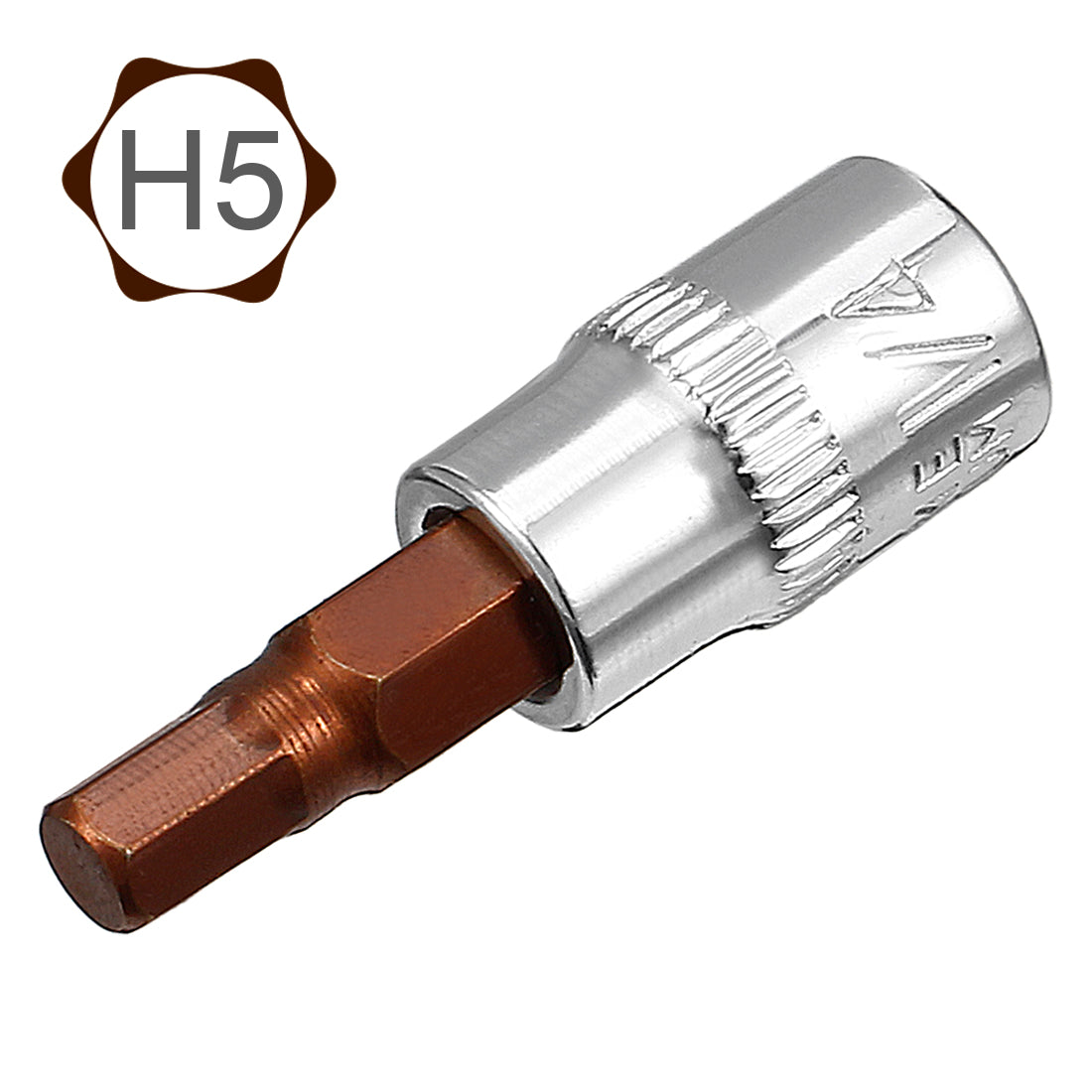 uxcell Uxcell Hex Bit Socket, S2 Steel Bits, CR-V Sockets For Hand Use Only