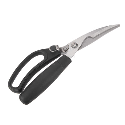 uxcell Uxcell 9 Inch Kitchen Scissor, Spring-Loaded Shear for Chicken Poultry Fish Meat BBQ