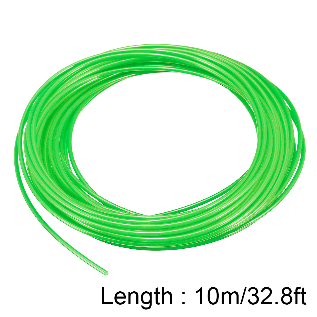 uxcell Uxcell 3D Printer Pen Filament Refills, 32.8Ft Length, 1.75 mm Dia, PLA, Dimensional Accuracy +/- 0.02mm, for 3D Painting and Drawing,Green