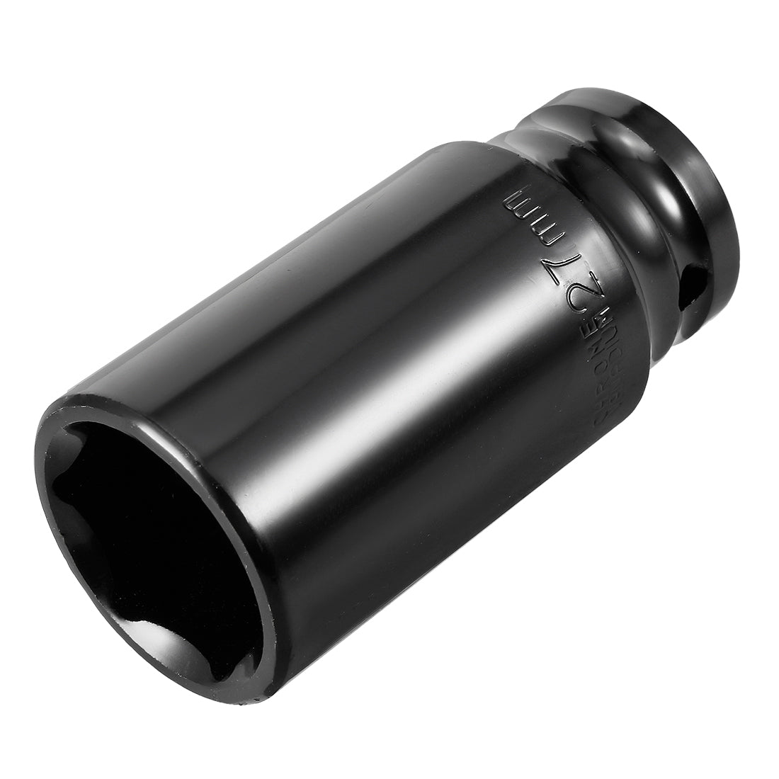 uxcell Uxcell 1/2-Inch Drive by Deep Impact Socket, Cr-V, 6-Point, Metric