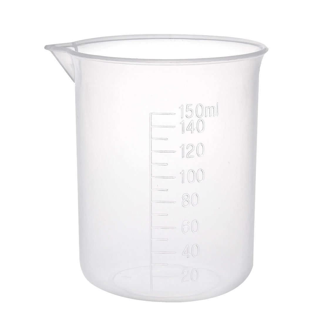 uxcell Uxcell 5pcs Measuring Cup Labs PP Graduated Beakers 150ml