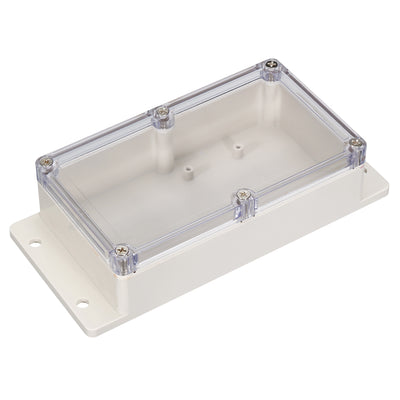 Harfington Uxcell 158*90*46mm Electronic ABS Plastic DIY Junction Box Enclosure Case w Clear cover