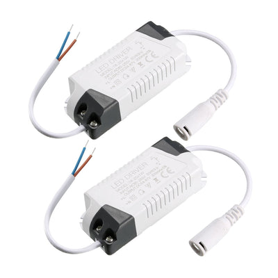 uxcell Uxcell 18-25W Constant Current 300mA High Power LED Driver AC 85-265V Output 54-87V DC Connector External Power Supply LED Ceiling Lamp Transformer 2Pcs